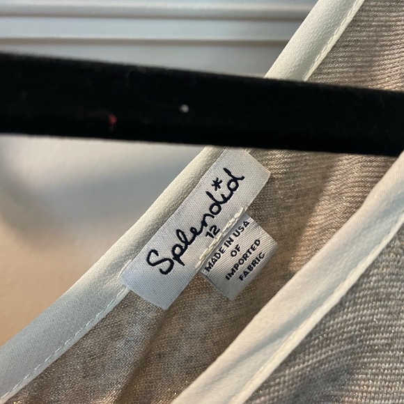 Splendid Tan/cream shimmery children’s dress - Picture 2 of 3